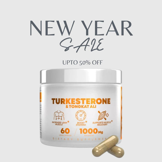 Turkesterone & Tongkat Ali - Testosterone Capsules