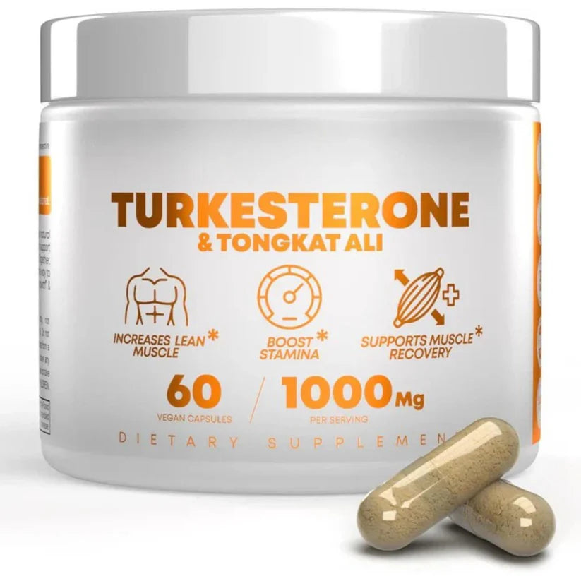 Turkesterone & Tongkat Ali - Testosterone Capsules