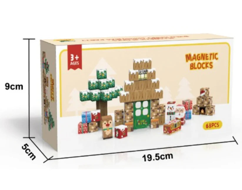 Magnetic Imagination Blocks for Kids