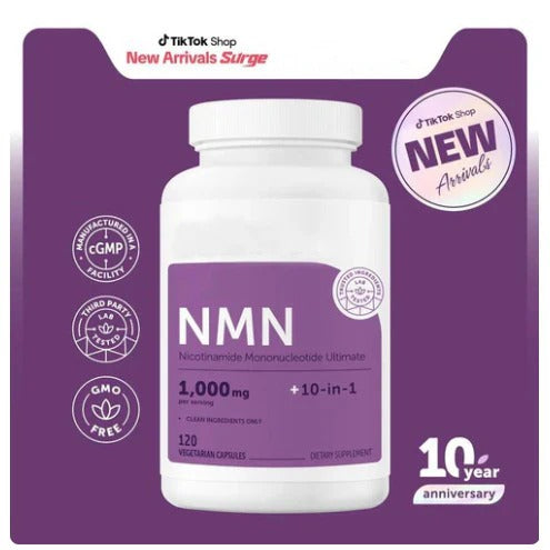 NMN Complex | 1000mg Per Serving | 120 Vegetarian Capsules