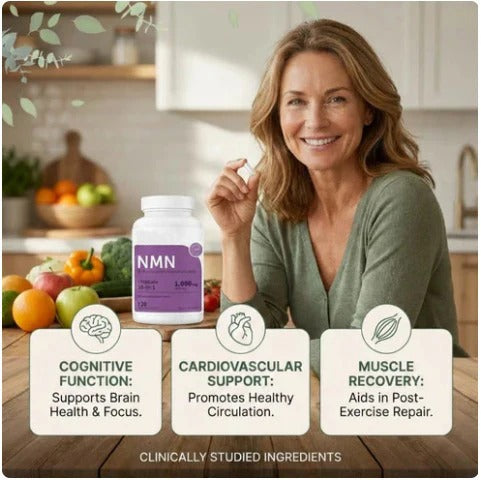 NMN Complex | 1000mg Per Serving | 120 Vegetarian Capsules
