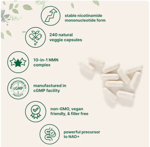 NMN Complex | 1000mg Per Serving | 120 Vegetarian Capsules